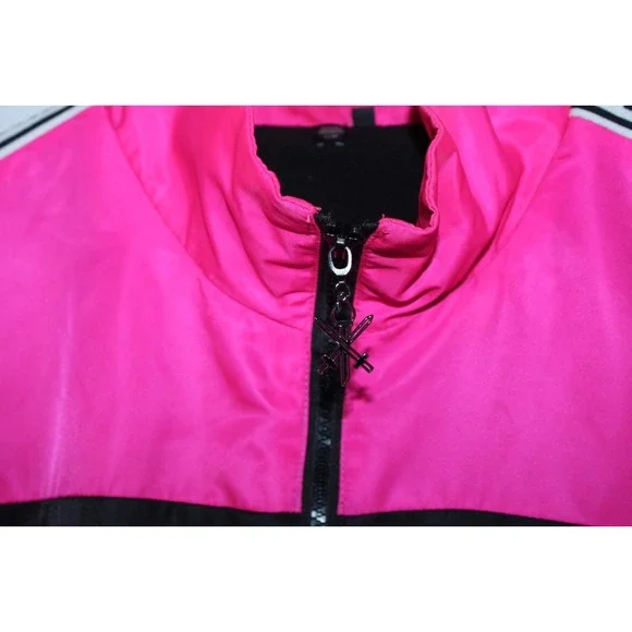 Opening Ceremony Men's Large Multicolor Retro Fleece Lined Jacket